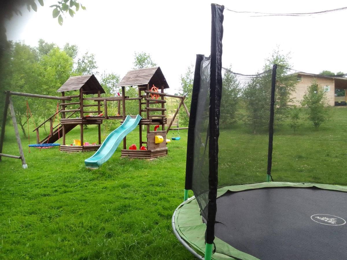 Szalas W Gorach Izerskich, Blisko Swieradow Zdroj I Zamek Czocha, Agroturystyka, Ogrzewanie, Klimatyzacja , Plac Zabaw, Ognisko Z Rusztem I Kijkami, Zywe Zwierzeta, Latem Basen Mirsk Exteriér fotografie